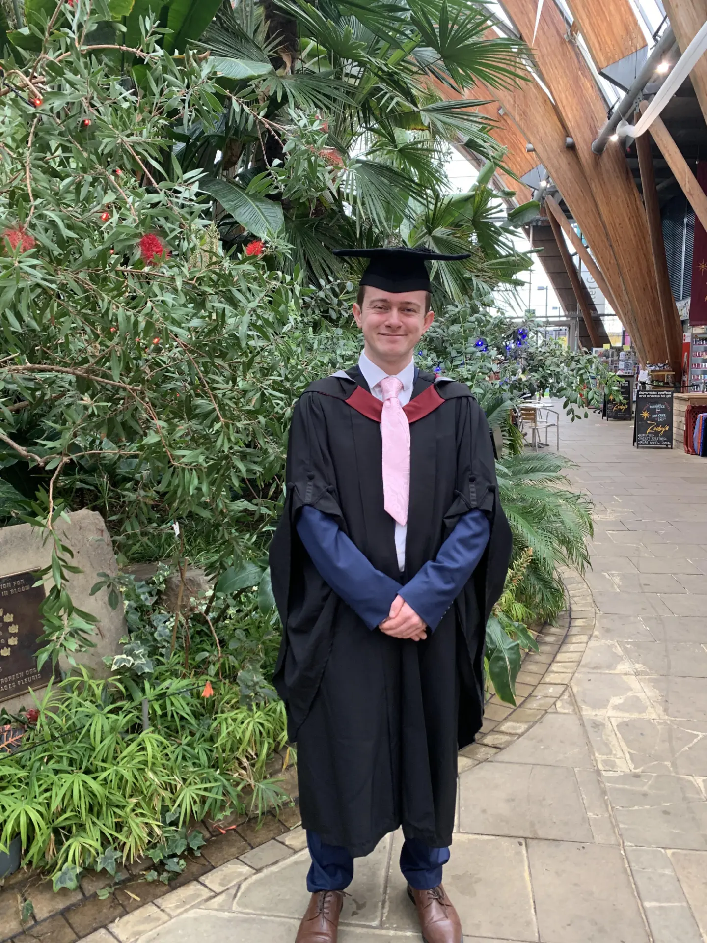 Rhys at graduation